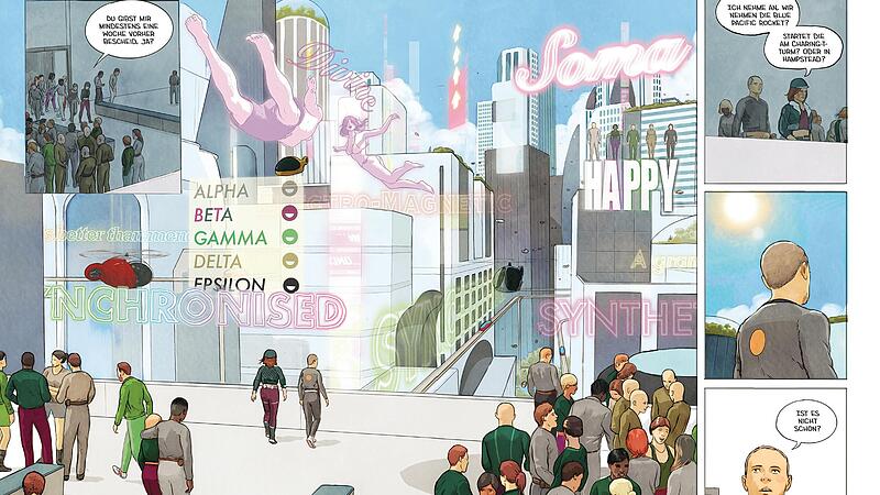 Kaum zu glauben, aber die Vorlage für diese Zeichnungen stammt aus dem Jahr 1932.