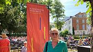 Ulrike Horn-Rudolph ist seit Jahrzehnten Gast im Kissinger Sommer - und singt wiederholt beim Symphonic Mob mit.