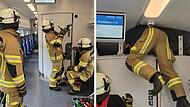 Feuerwehreinsatz am Bahnhof Kronach: Fahrgast in Zugtoilette eingeschlossen Feuerwehreinsatz am Bahnhof Kronach: Fahrgast in Zugtoilette eingeschlossen