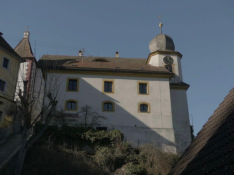 Die Schlosskirche Egloffstein ist sanierungsbed&uuml;rftig.