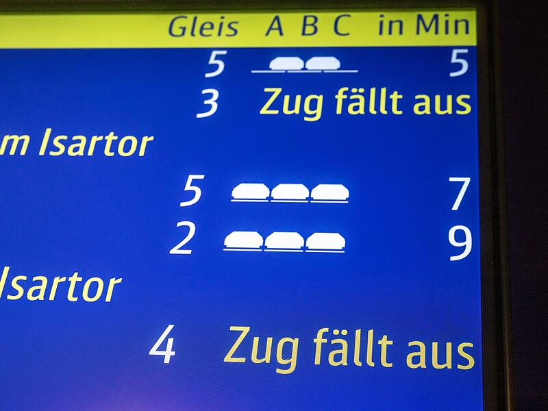 Eingeschränkter S-Bahn Verkehr Eingeschränkter S-Bahn Verkehr