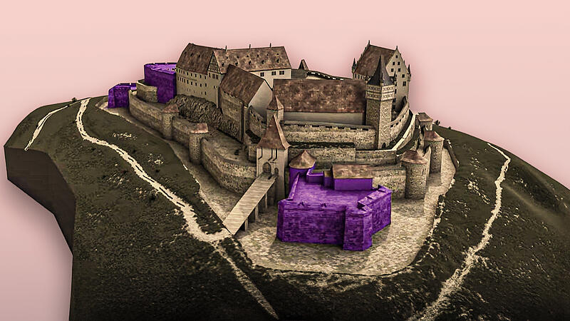 3D-Video animiert die Geschichte der Veste Coburg
