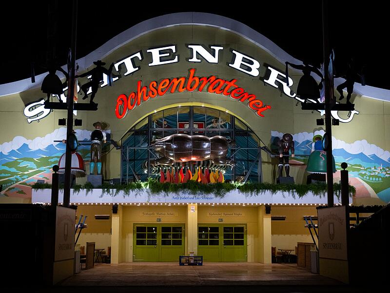 Vor dem Start des 187. M&uuml;nchner Oktoberfests