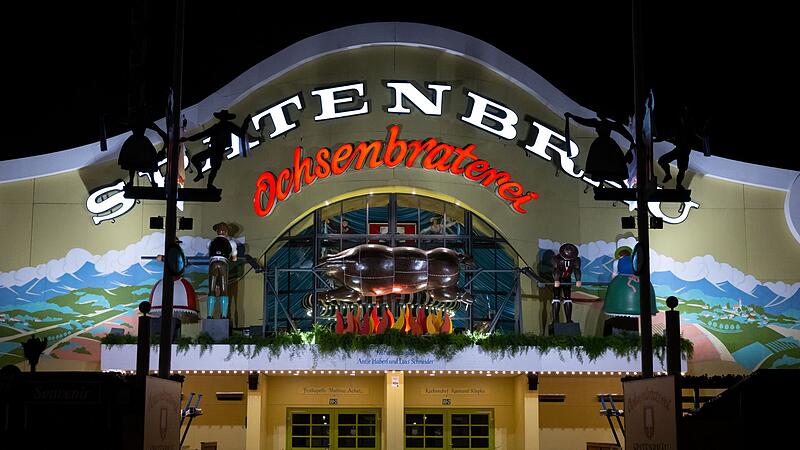 Vor dem Start des 187. Münchner Oktoberfests Vor dem Start des 187. Münchner Oktoberfests