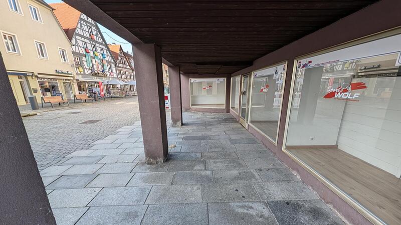 Seit Ende September steht der Sport Wolf am Paradeplatz leer.