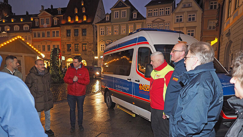 Neuer W&uuml;nschewagen des ASB in Oberfranken
