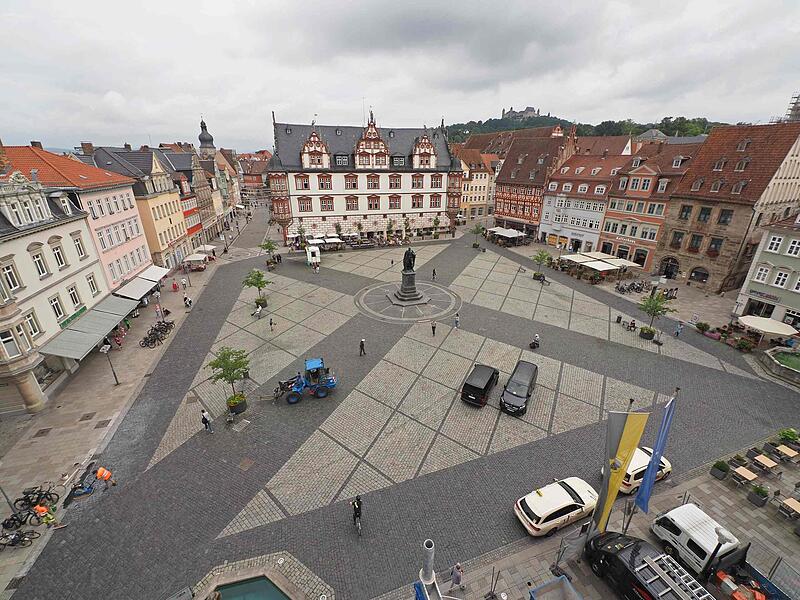 Marktplatz Coburg, Stadtansichten