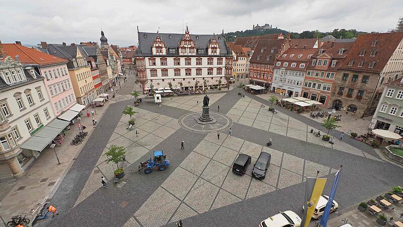 Marktplatz Coburg, Stadtansichten