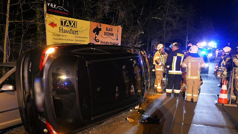 Spektakulär endete die Alkoholfahrt eines 44-Jährigen am Samstag gegen Mitternacht in Haßfurt. Spektakulär endete die Alkoholfahrt eines 44-Jährigen am Samstag gegen Mitternacht in Haßfurt.