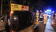 Spektakulär endete die Alkoholfahrt eines 44-Jährigen am Samstag gegen Mitternacht in Haßfurt.
