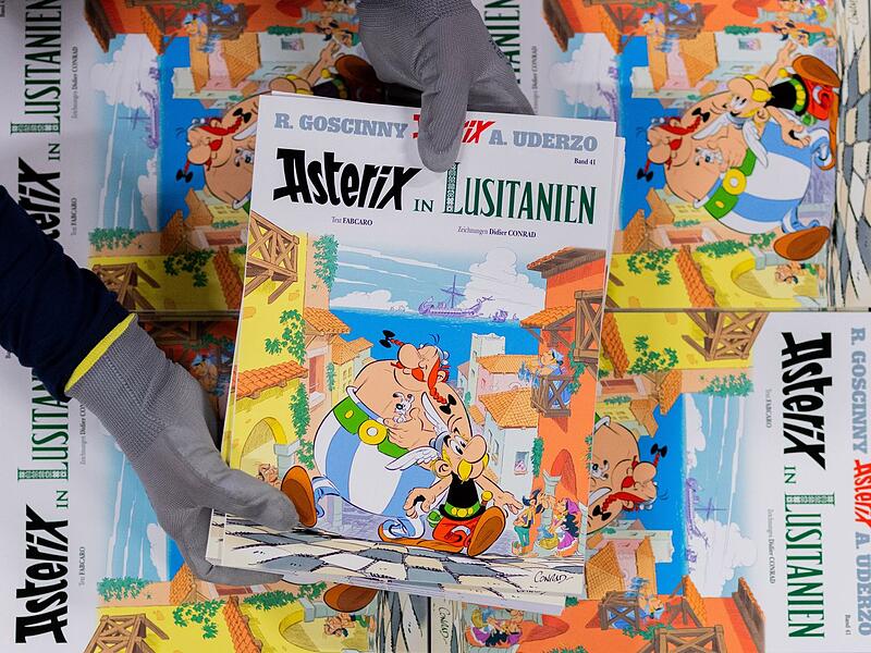 Asterix-Band 41 "Asterix in Lusitanien"
