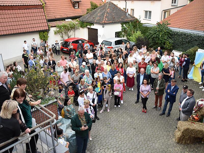 Viele Besucher waren zum ukrainischen Abend  gekommen.