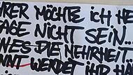 Die aggressiven Botschaften wurden vom Täter mit Maskenpflicht und Corona-Tests begründet, wie sie an jeder Schule vorgeschrieben sind.