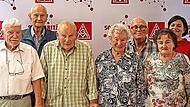Sie sind seit 70 Jahren ihrer Gewerkschaft treu.