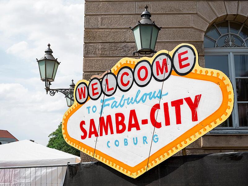 Samba-Festival CoburgSamba-City Coburg: Aufbau beginnt