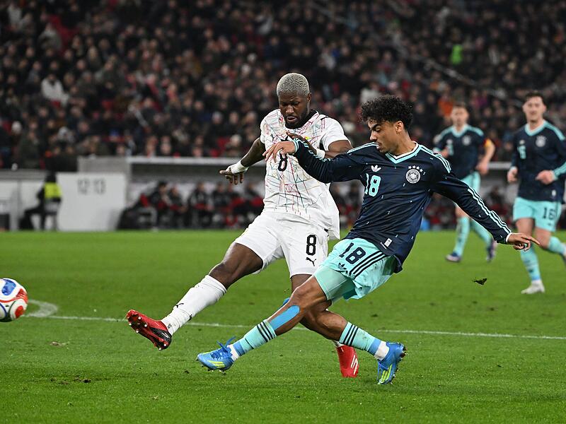 Nathaniel Brown durfte zum ersten Mal unter Bundestrainer Julian Nagelsmann von Beginn an ran. Durch ihn &auml;nderte sich das Spiel der deutschen Mannschaft.