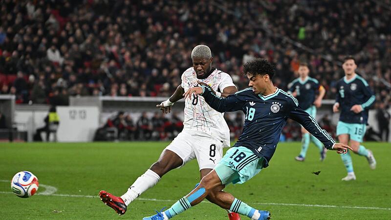 Nathaniel Brown durfte zum ersten Mal unter Bundestrainer Julian Nagelsmann von Beginn an ran. Durch ihn &auml;nderte sich das Spiel der deutschen Mannschaft.