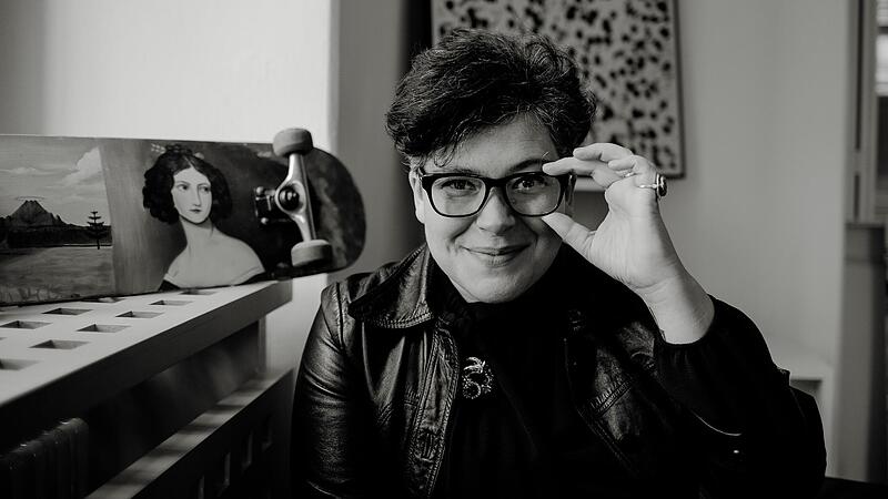 Nora Gomringer leitet die Villa  Concordia in Bamberg.