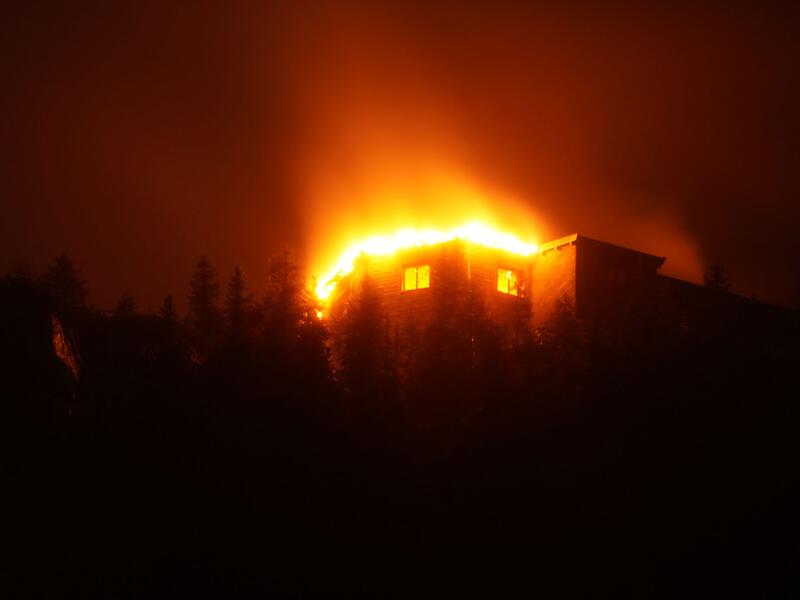 Brand im Kehlsteinhaus