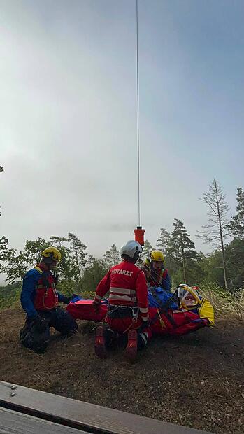 Bergwacht Einsatz Plesten Bergwacht Einsatz Plesten