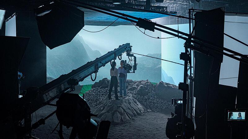 &bdquo;The Social Experiment&ldquo; wurde als erster Film in Deutschland mit virtuellen Spezialeffekten produziert.