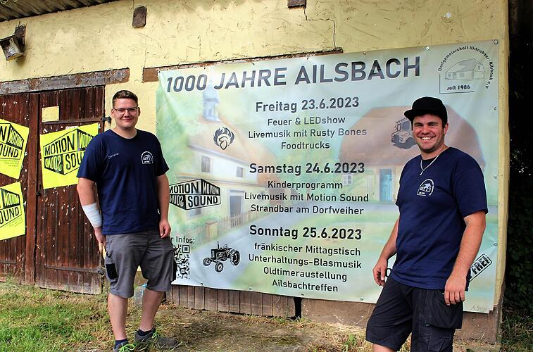 Festwochenende zur 1000JahrFeier in Ailsbach