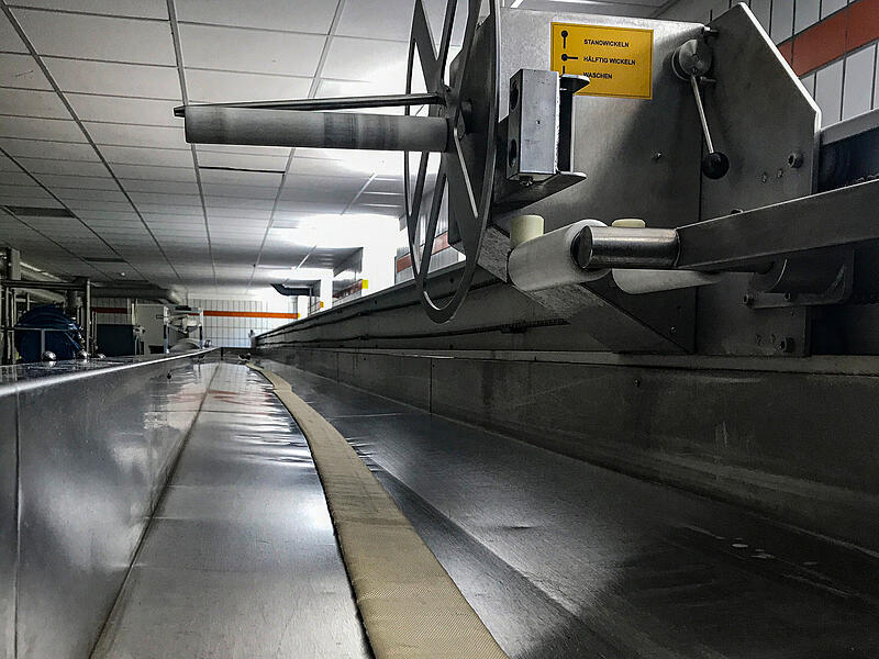 Die Schlauchwaschanlage