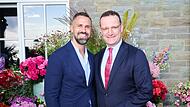 Daniel Funke und Jens Spahn