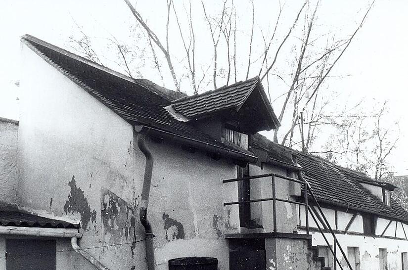 Der  Fürther Geschäftsmann Jean Mandel hatte ein  Lager in der Hinteren Gasse in Herzogenaurach.