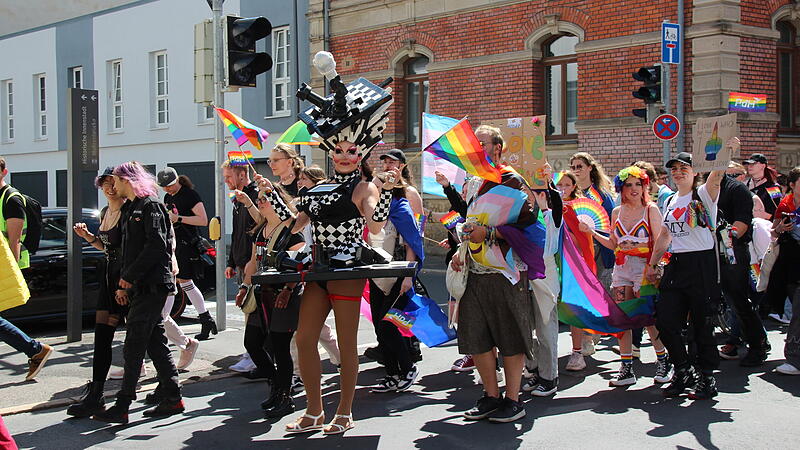 Prideweek: 500 Teilnehmer beim CSD in Coburg
