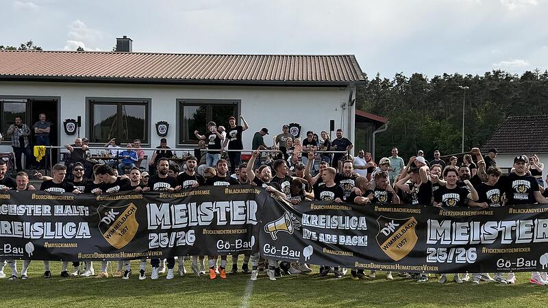 N&auml;chster Halt Kreisliga: Der Wimmelbacher Express fuhr aus der A-Klasse ins Kreisoberhaus.Forchheim & Fr&auml;nkische Schweiz