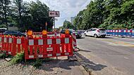 Die Baustelle am Nordring macht eine Umleitung notwendig.