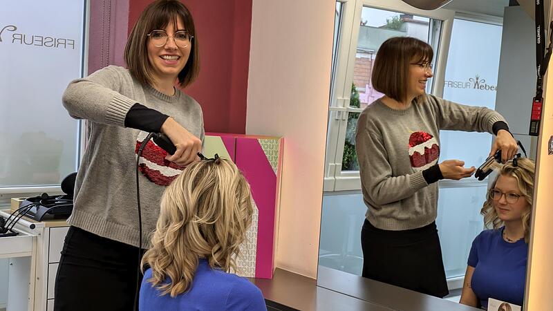 Laura Gottstein freut sich schon darauf, die M&auml;dchen in kleine Engel zu verwandeln.Forchheim & Fr&auml;nkische Schweiz