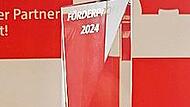 Die Auszeichnung „Förderprofi 2024“.