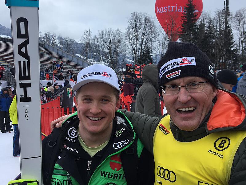 Jacob Schramm feiert in Kitzbühel Weltcup-Debüt Jacob Schramm feiert in Kitzbühel Weltcup-Debüt