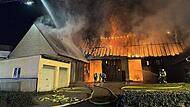 Scheunenbrand Niederndorf