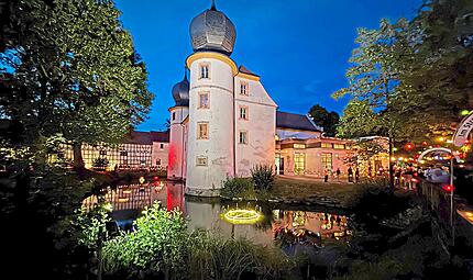 Einzigartig ist die Stimmung am Thundorfer Wasserschloss. Daniel Wandelt Einzigartig ist die Stimmung am Thundorfer Wasserschloss. Daniel Wandelt