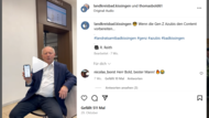Das Reel "Wenn Gen Z Azubis den Content vorbereiten..." vom Landratsamt und Thomas Bold.