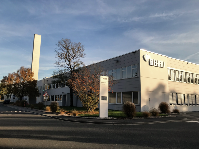 Der Standort von Rehau in Erlangen-Eltersdorf