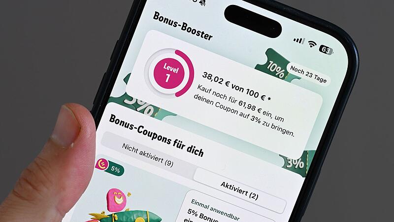 Rewe-App mit Rabatten