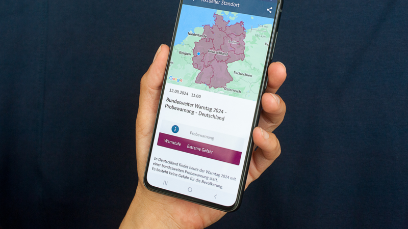 &Uuml;ber Warn-Apps auf Smartphones und &ouml;ffentliche Sirenen wird am Donnerstag, 12. September, ein Probealarm ausgel&ouml;st.