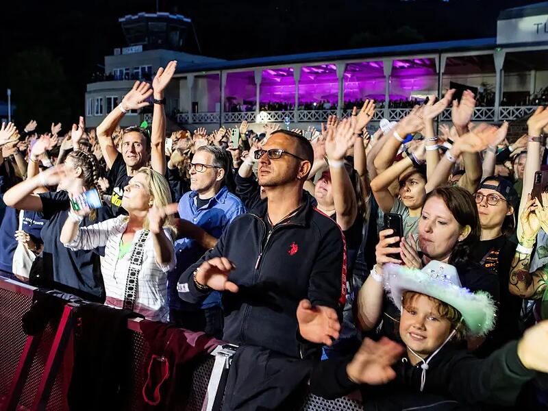 So sch&ouml;n war es bei Rea Garvey in Bad Kissingen.