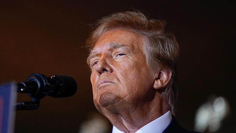 Donald Trump, Bewerber um die Präsidentschaftskandidatur der Republikaner und ehemaliger Präsident der USA.