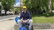 Endlich wieder in Coburg: Dieter Kellouche. Endlich wieder in Coburg: Dieter Kellouche.