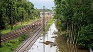 Hochwasser in Bayern - G&uuml;nzburg