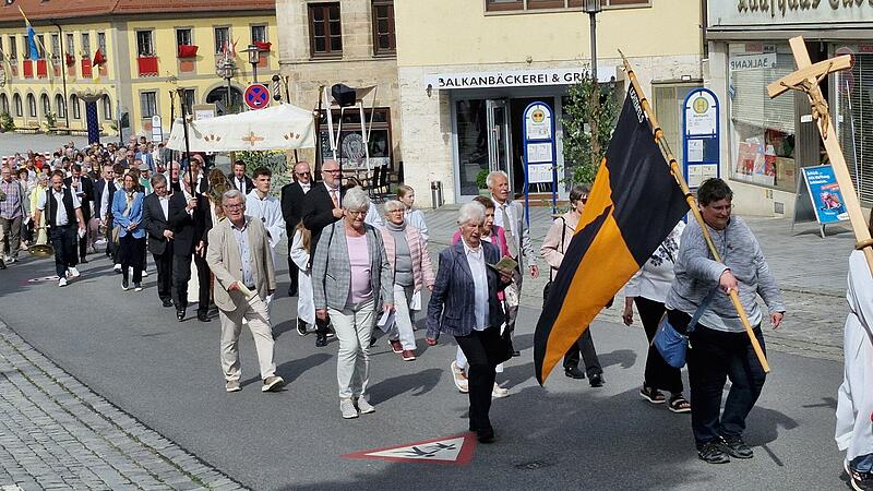 Fronleichnamsprozession in Lichtenfels