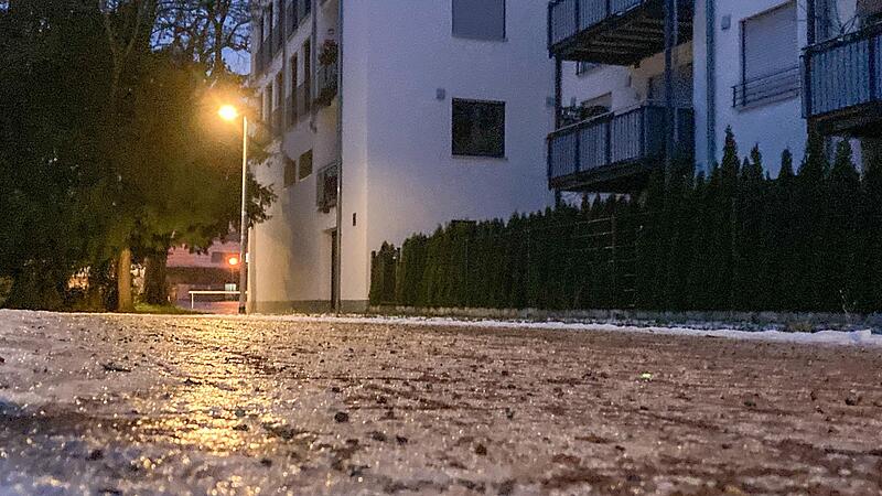 Blitzeis-Warnung in Bamberg führt am Mittwoch zu Unterrichtsausfall am Nachmittag