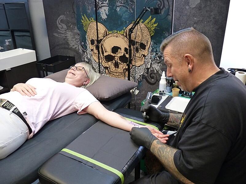 Tattoo-Aktion in AdeldsorfTattoo-Aktion in Adeldsorf