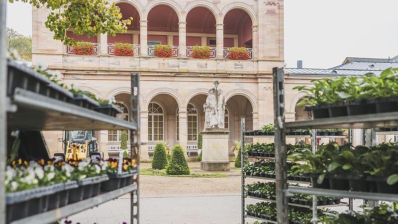 9000 Pflanzen sowie 8400 Blumenzwiebeln kommen in die Beete, die die Gärtnerei der Staatsbad Bad Kissingen GmbH betreut. Wichtig ist den Experten vor allem, dass die Gewächse der Witterung trotzen.