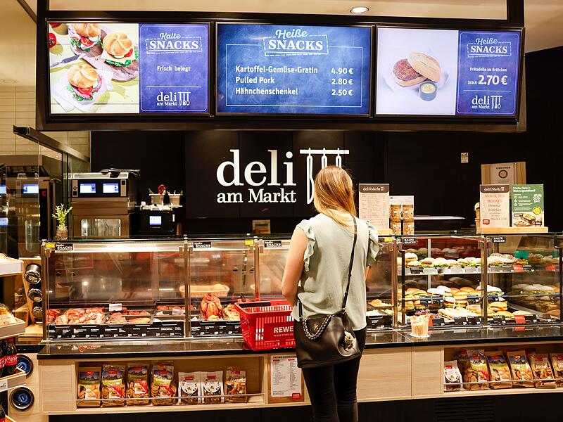 Handelsgastronomie bei Rewe